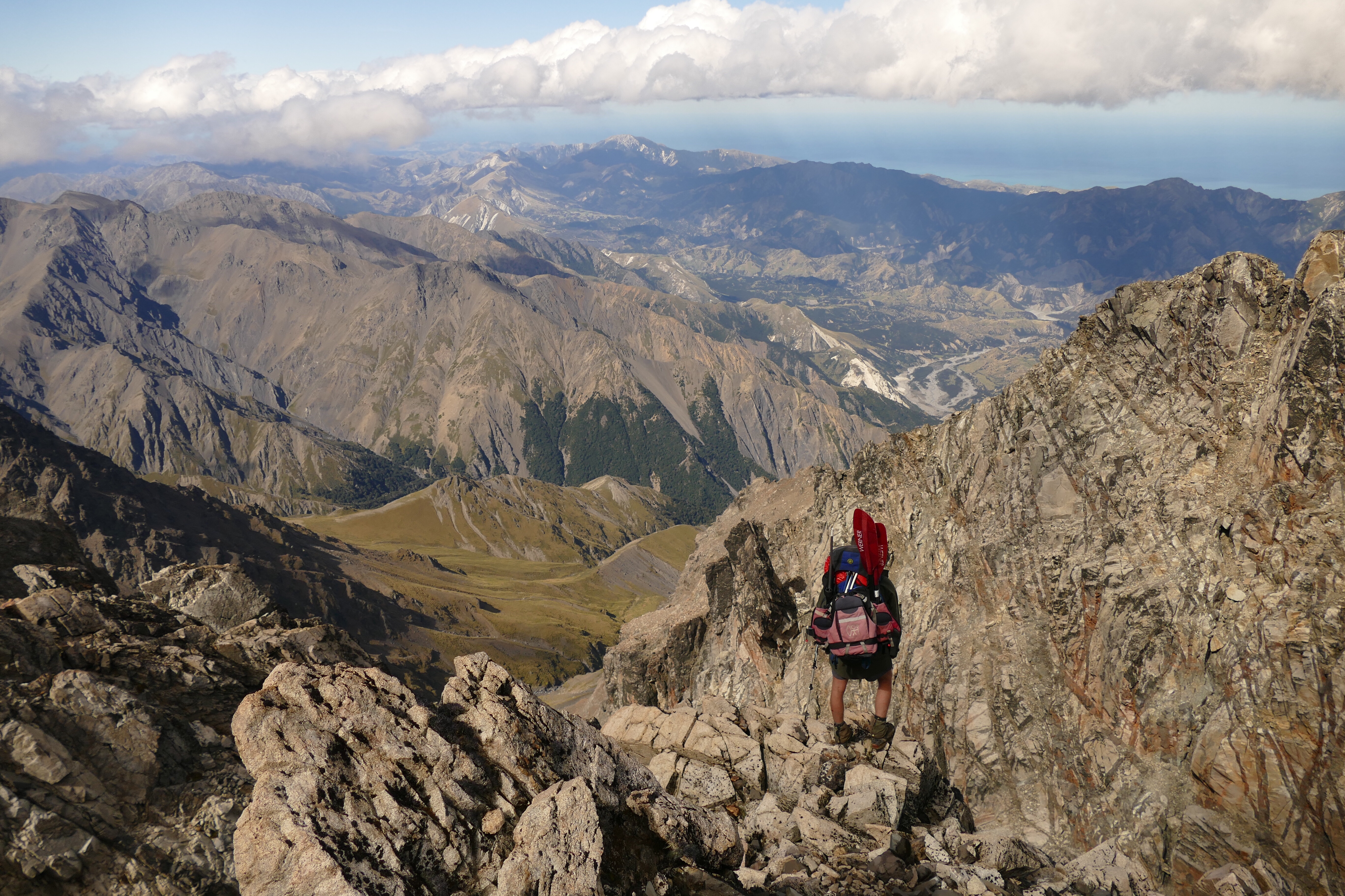 doonan standing with epic view